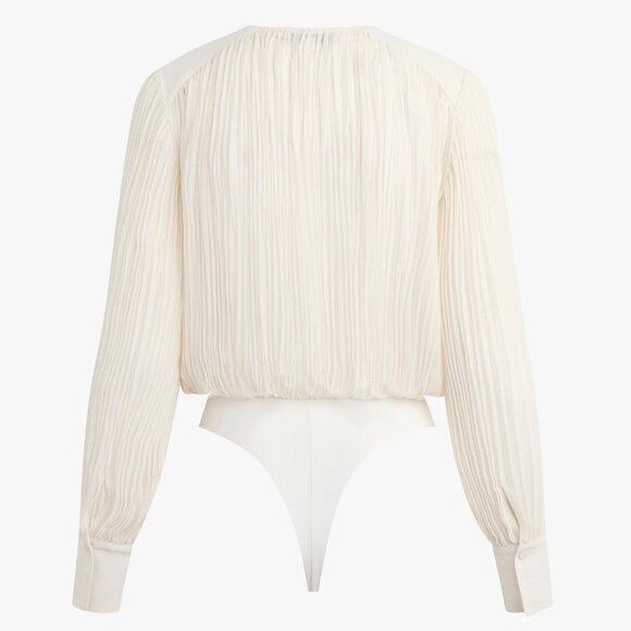 NWT Favorite Daughter The Change Me Bodysuit XS/S/M Ivory - Picture 6 of 8